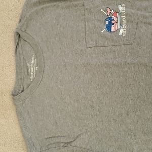 Vineyard Vines long sleeve hockey whale